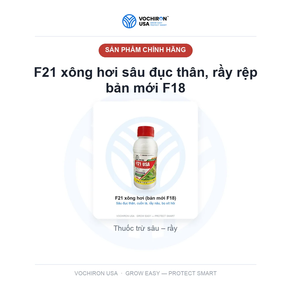 F21 xông hơi sâu đục thân, rầy rệp bản mới F18 — slide 1