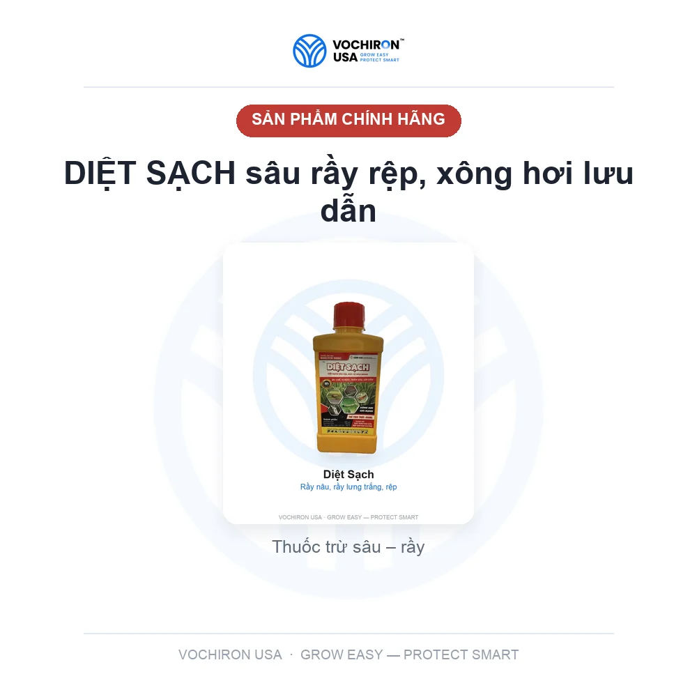DIỆT SẠCH sâu rầy rệp, xông hơi lưu dẫn — slide 1