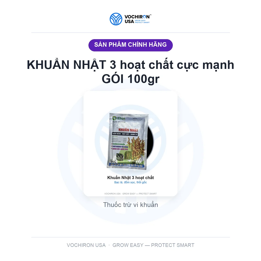 KHUẨN NHẬT 3 hoạt chất cực mạnh GÓI 100gr — slide 1