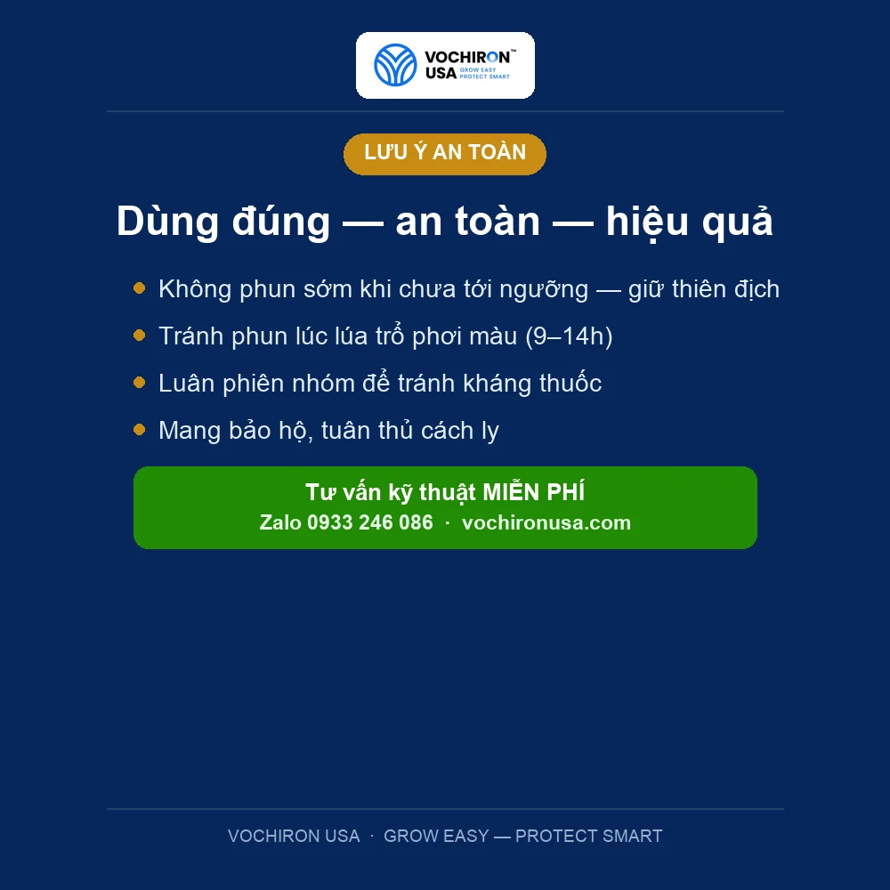 PADAN LEDAN USA (cartap, imidac, sâu đục thân, cuốn lá) 100gr — slide 8