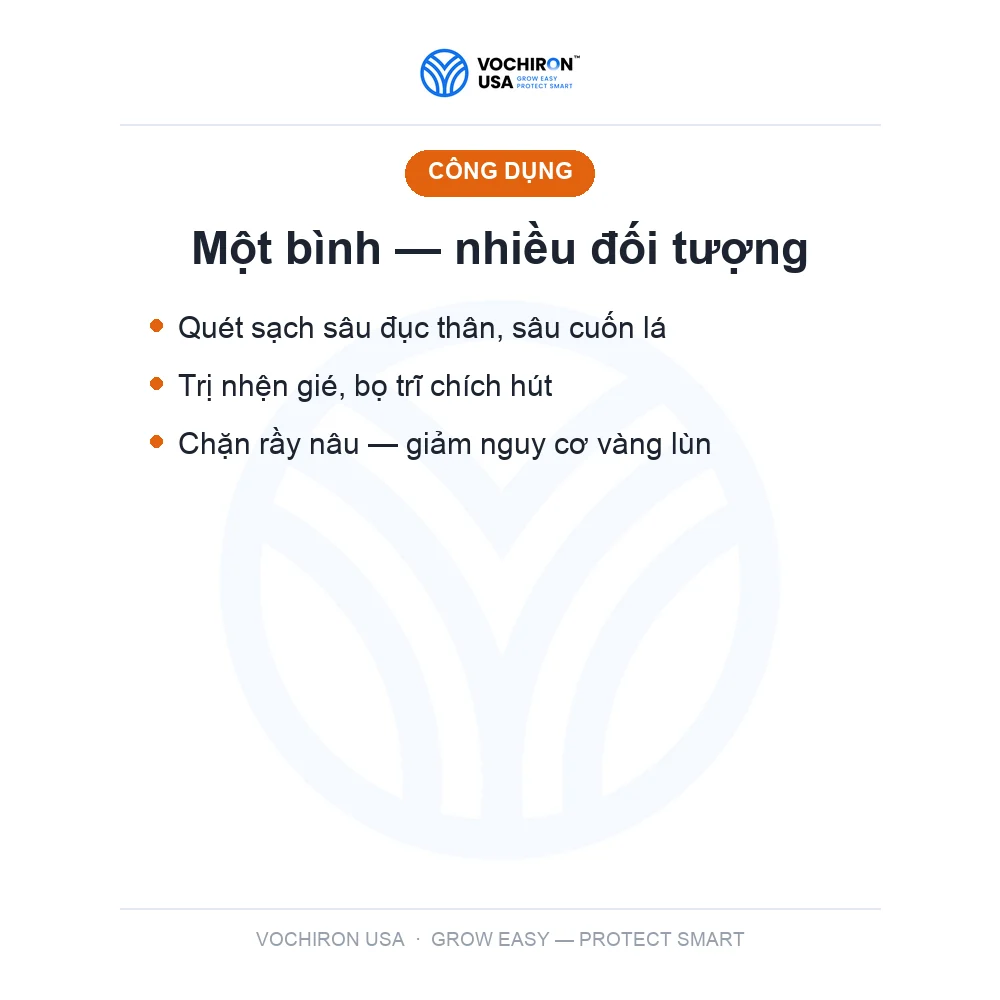 ICHIBIO Sâu đục thân, cuốn lá, nhện gié, bọ trĩ, rầy nâu — slide 5