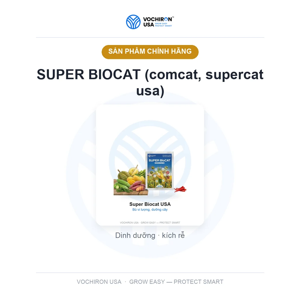 SUPER BIOCAT (comcat, supercat usa) — slide 1