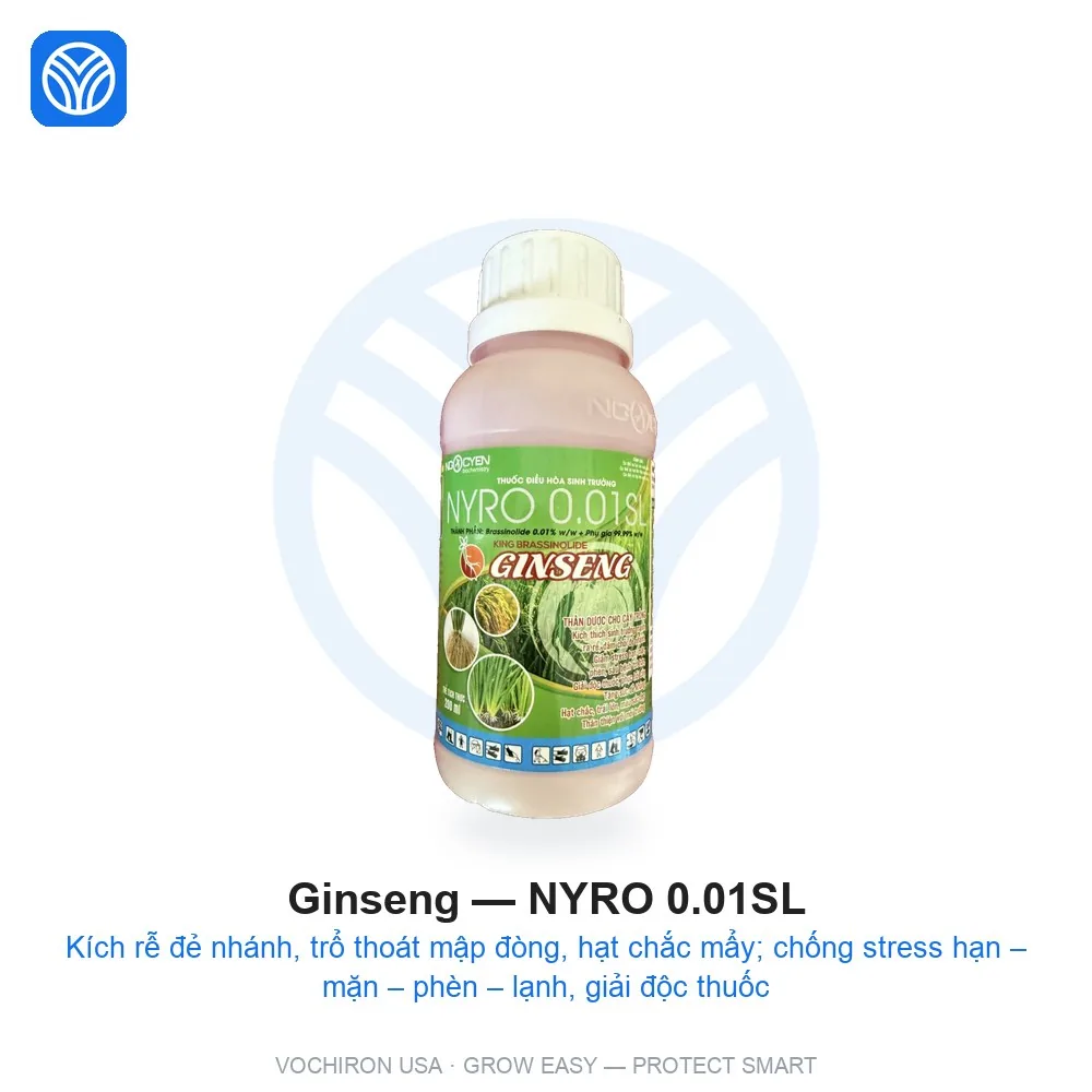 GINSENG NYRO 0.01SL 200ml (King Brassinolide)
